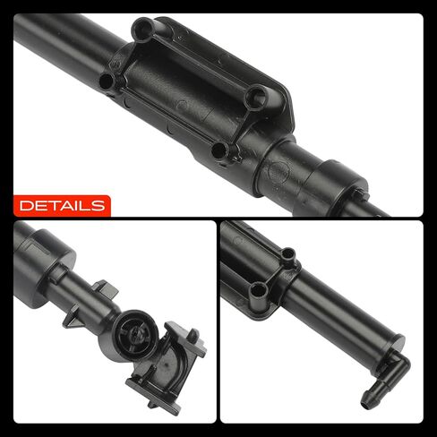 A-Premium Left Headlight Washer Nozzle Compatible with Volvo XC70 2010-2016, S80 2010-2016, V70 2010, Driver Side in Saudi Arabia