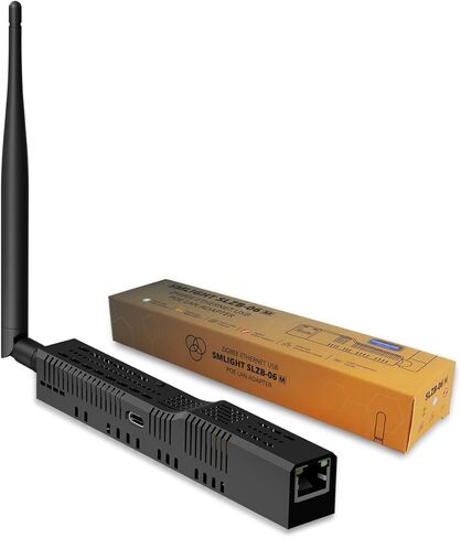 SMLIGHT SLZB-06 - منسق بوابة Zigbee 3.0 إلى Ethernet وUSB وWiFi مع PoE، بوابة Zigbee USB العالمية للمساعد المنزلي / Zigbee2MQTT/ZHA، محول USB Zigbee 3.0 اللاسلكي in Saudi Arabia