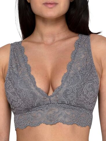 Bralette المرأة الذكية والمثيرة من الدانتيل العميق على شكل حرف V in Saudi Arabia