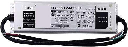 1pcs ELG-150 150W Single Output Adjustable Switching Power Supply 12/24/36/42/48/54V Waterproof LED Driver IP67(ELG-150-54-3Y 54V) in Saudi Arabia