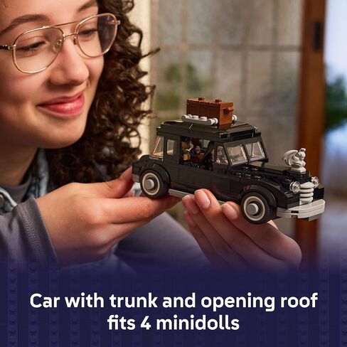 LEGO Wednesday Morticia’s Cottage Building Toy - Pretend Playset with Buildable Car for Kids, Ages 10+ - W/Morticia, Lurch, Bianca, & Wednesday Addams Minidolls - Gift Idea for Girls & Boys - 76786 in Saudi Arabia