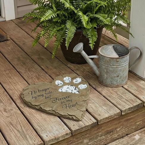 Carson - BEADWORK GARDEN STEPPING STONE - PET FOOTPRINT in Saudi Arabia