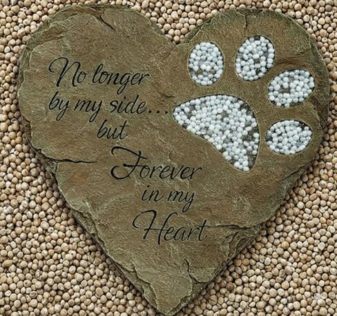 Carson - BEADWORK GARDEN STEPPING STONE - PET FOOTPRINT in Saudi Arabia