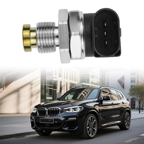 مستشعر ضغط الوقود الزيتي 0281002497 13537787167 لسيارات BMW X3 X5 X6 E46 E53 E60 E61 E63 E71 E72 يناسب 335d 320d 330d 3.0L استبدال محركات الديزل لبوش 0281002497 مستشعر ضغط السكك الحديدية in Saudi Arabia