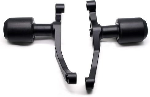 MZS Motorcycle Frame Sliders Compatible with GSX-8R GSX8R 2023-2026, Falling Anti Crash Protector Guards No Cut Kits Aluminium Black in Saudi Arabia