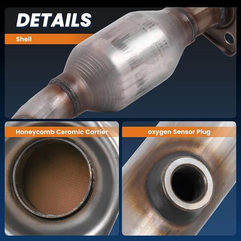 Manifold Catalytic Converter Compatible for 2007 2008 2009 2010 2011 2012 Nissan Sentra 2.0L Replaces 53769 (EPA Compliant) in Saudi Arabia