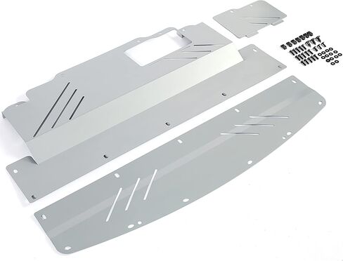 Engine Splash Shield Compatible with 2007-2015 Infiniti Q60 (RWD only) G35 G37 Q40 2009-2019 Nissan 370Z Silvery Aluminum in Saudi Arabia