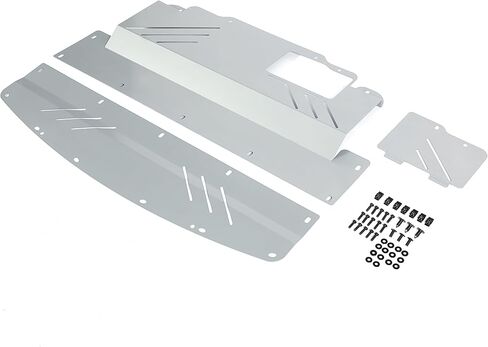Engine Splash Shield Compatible with 2007-2015 Infiniti Q60 (RWD only) G35 G37 Q40 2009-2019 Nissan 370Z Silvery Aluminum in Saudi Arabia