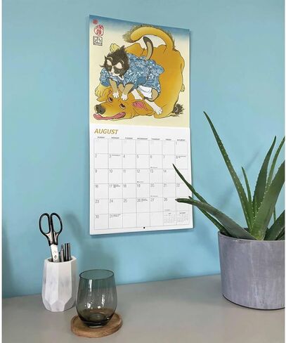 Gladstone Media, Samurai Cats 2026 Square Wall Calendar in Saudi Arabia