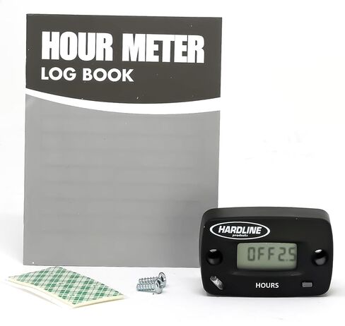 Hardline Products HR-8063-2 Hour Meter,Black in Kuwait