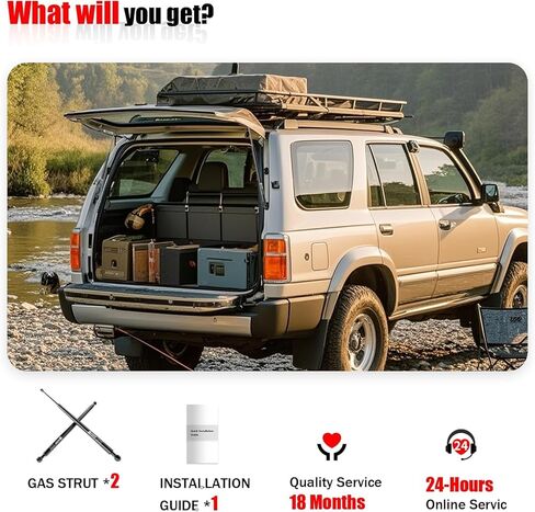 الكمية (2) دعامات رفع الباب الخلفي للباب الخلفي، دعامات رفع الصدمات لـ 2010-2015 Lexus RX350/ RX450h Base Sport، Lexus RX350 F Sport Rear Tailgate (6756 PM3066 689500E030 689600E030) in Kuwait