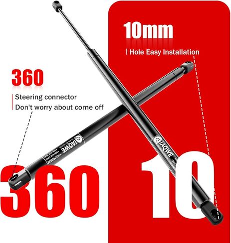 الكمية (2) دعامات رفع الباب الخلفي للباب الخلفي، دعامات رفع الصدمات لـ 2010-2015 Lexus RX350/ RX450h Base Sport، Lexus RX350 F Sport Rear Tailgate (6756 PM3066 689500E030 689600E030) in Kuwait