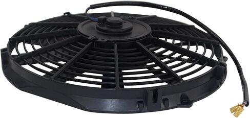 7 9 10 12 13 14 Inch Universal 80W Slim Reversible Black Blade Electric Cooling Radiator Auto Fan Mounting Kit Car Fan and Kit in Saudi Arabia