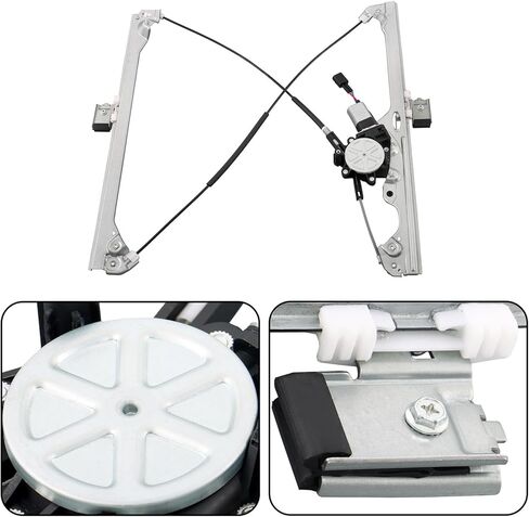 labwork Power Window Regulator With Motor Front Passenger Right Replacement for Chevy Replacement for Cadillac 741-443 in Saudi Arabia