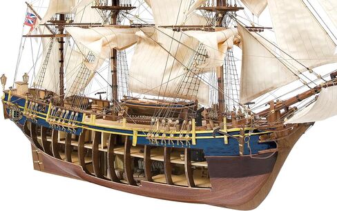 OcCre HMS Bounty 1:50 Scale Wooden Ship Construction Model 14006 Adult Assembly Required (Model Only - No Paint) in Saudi Arabia