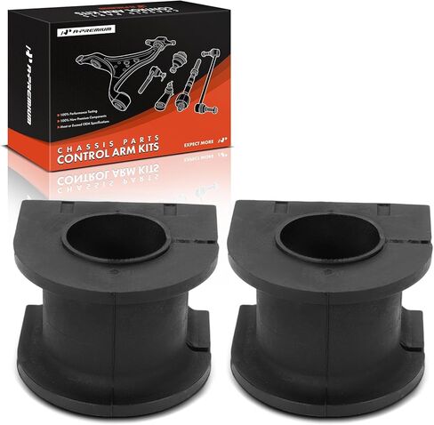 A-Premium 2 × مجموعة جلبة قضيب Sway من الأمام إلى الإطار، متوافقة مع Toyota Tacoma 1998-2004، شريط قطره 27 مم in Saudi Arabia