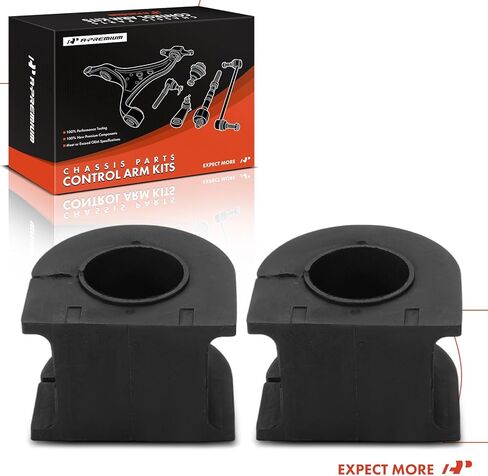 A-Premium 2 × مجموعة جلبة قضيب Sway من الأمام إلى الإطار، متوافقة مع Toyota Tacoma 1998-2004، شريط قطره 27 مم in Saudi Arabia