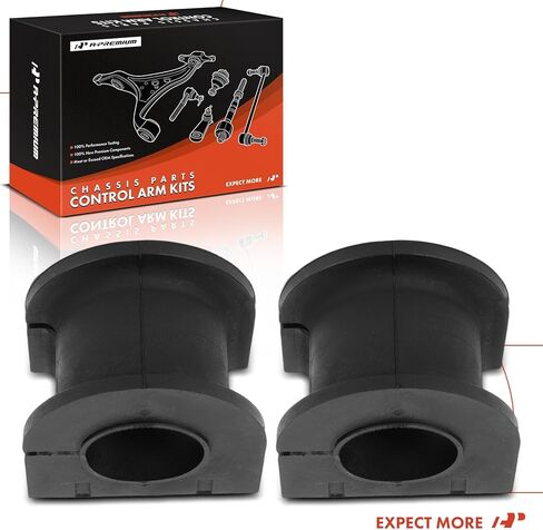 A-Premium 2 × مجموعة جلبة قضيب Sway من الأمام إلى الإطار، متوافقة مع Toyota Tacoma 1998-2004، شريط قطره 27 مم in Saudi Arabia