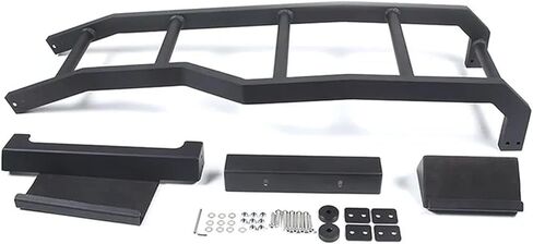 Aluminum Alloy Black Car Tailgate Top Ladder Car External Accessories Compatible with Hummer H2 2003-2009 in Saudi Arabia