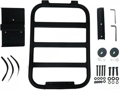 Car Side Window Extension Climbing Ladder Protective Frame Compatible with Suzuki Jimny JB64 JB74 2019-2022(Ladder n Oil Bracket) in Saudi Arabia