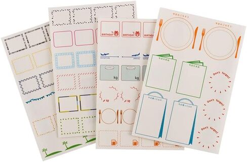 Hobonichi Techo Accessories Hobonichi Frame Stickers in Saudi Arabia