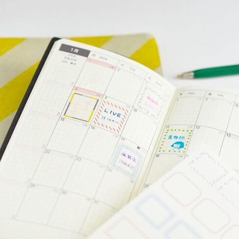 Hobonichi Techo Accessories Hobonichi Frame Stickers in Saudi Arabia