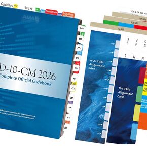 Index Tabs for ICD-10-CM 2024 The Complete Official Codebook - Navigate with Precision in Your Code Book in Kuwait