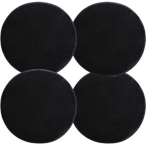 4 Pack Wheel Felts Covers 21.4in/ 55cm Black Lightweight Dustproof Tote Felts Cover for Tire Wheel (Black) in Saudi Arabia