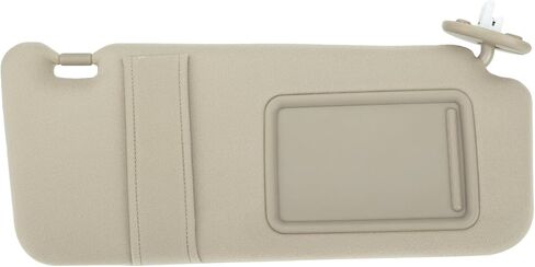 Motoforti Right Passenger Side Car Sun Visor Sun Visor Assembly for Toyota Venza 2010-2015 No.74310-0T022-A1 Plastic Glass Fabric Beige Block Sunlight in Saudi Arabia