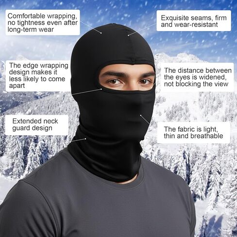 Cuffbow Motorcycle Goggles with Balaclava Face Mask, Dirt Bike Motocross ATV Riding Racing Ski Glasses for Men Women Youth in Saudi Arabia