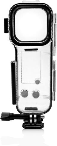 PULUZ 50m/164ft Invisible Dive Case for Insta360 X4 Underwater Waterproof Diving Housing Cover Protective PC Sealed Shell Photography Housings with Bracket Action Camera Accessories in Saudi Arabia