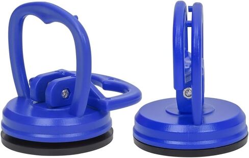 2 Pack Heavy Duty Suction Cups Reliable Screen Suction for Floor Dent Puller (Blue) in Saudi Arabia