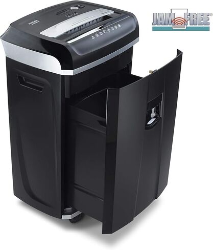 Aurora AU1270XB Professional Grade 12-Sheet Security P-4 Cross-Cut Paper and Credit Card/ 20 Minutes Continuous Run Time Shredder in Saudi Arabia
