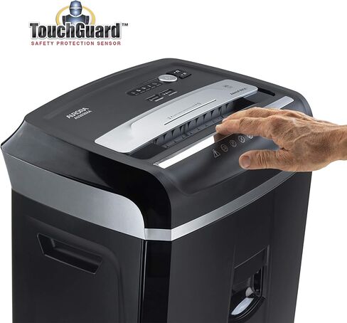 Aurora AU1270XB Professional Grade 12-Sheet Security P-4 Cross-Cut Paper and Credit Card/ 20 Minutes Continuous Run Time Shredder in Saudi Arabia