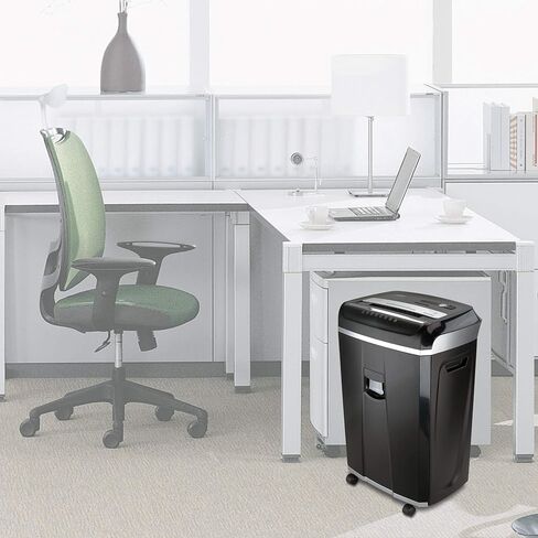 Aurora AU1270XB Professional Grade 12-Sheet Security P-4 Cross-Cut Paper and Credit Card/ 20 Minutes Continuous Run Time Shredder in Saudi Arabia