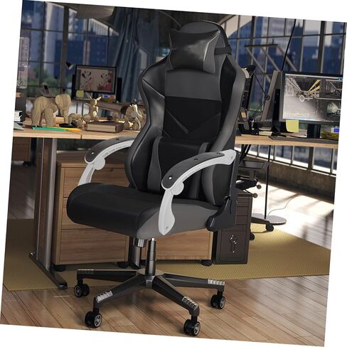 Housoutil 2Pcs Sturdy Ergonomic Chair Arm Rests Wear Resistant Arm Pads for Office Gaming Chairs Stretchable Armrest Parts for Enhanced Comfort and Support in Saudi Arabia