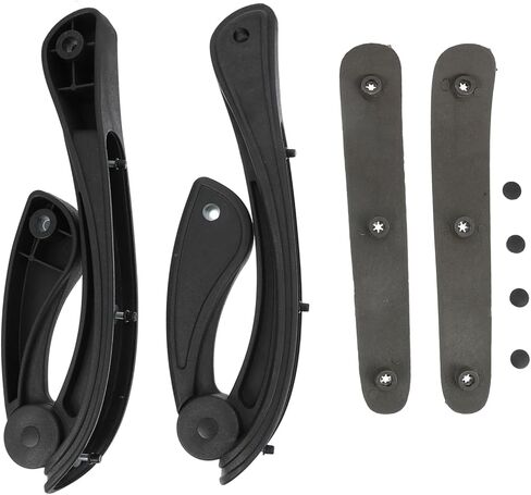 DOITOOL 1Set Sturdy Office Chair Armrests Swivel Chair Grab Handles for Comfort and Support Fit for Office Seats in Saudi Arabia