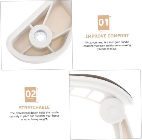 DOITOOL 2pcs Office Chair Arm Pads Replacement Sturdy Armrests for Padded Office Chair in Saudi Arabia