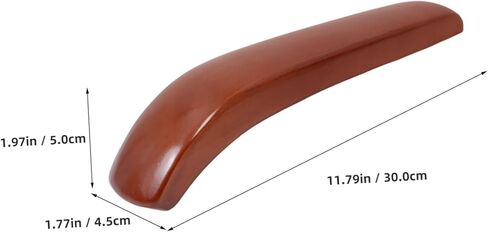 Uonlytech Wooden Armrest Pads for Office Chairs Ergonomic Oak Armrest Covers 1 Pair of Comfortable Chair Arm Pads for Desk in Saudi Arabia