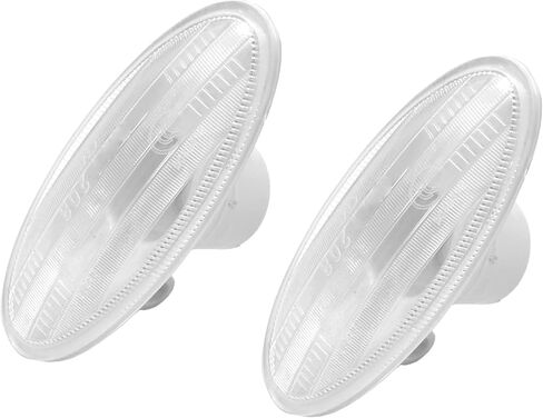 26160-8990A Side Marker Light Cover 2Pcs Clear Lens Turn Signal Blinker Assembly Plastic Left/Right Side Marker Lamp Housing Compatible with Nissan Cube 2009-2014, Juke 2011-2015 in Saudi Arabia