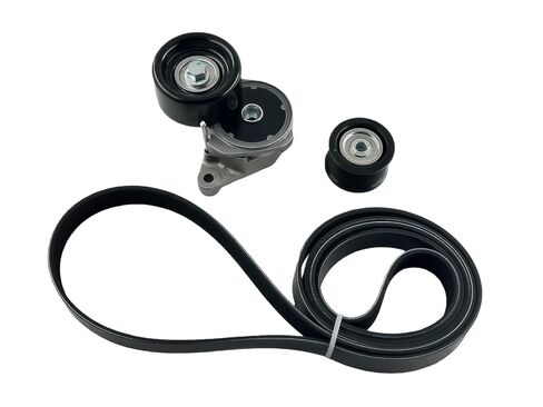 Serpentine Drive Belt Tensioner Kit 4.6/5.7L V8 Fit for Lexus GX460/LX570, for Toyota Sequoia/Tundra/Land Cruiser, 2007-2018#Replace ‎90K-39185 39185 36370 8PK2415 in Saudi Arabia