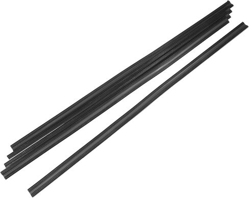 PRETYZOOM 10Pcs Frameless Windshield Wiper Strips Auto Rubber Wiper Blades for All-Season Use Compatible Most Vehicles Sturdy and Easy to Install in Saudi Arabia