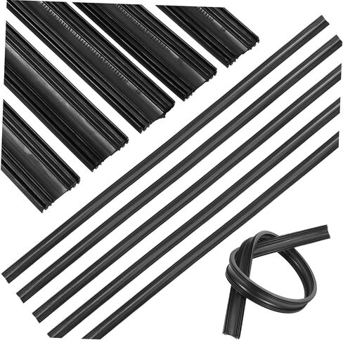 10Pcs Frameless Windshield Wiper Strips Sturdy Auto Rubber Strips for Car Universal Fit for Vehicles in Saudi Arabia