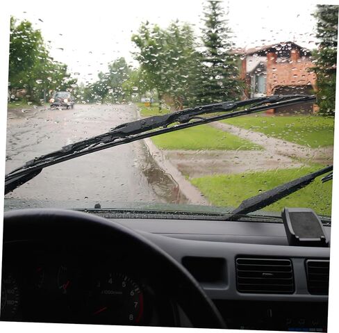 10Pcs Frameless Windshield Wiper Strips Sturdy Auto Rubber Strips for Car Universal Fit for Vehicles in Saudi Arabia