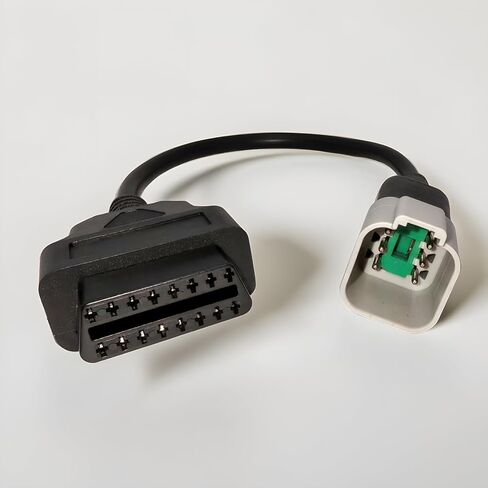 كابل محول Obd2 من 6 دبابيس إلى 16 دبوس لـ BRP & CAN-AM، موصل أداة تشخيص الدراجات النارية يناسب CAN-AM Spyder وATV وUTV وBRP Moto Bike in Saudi Arabia
