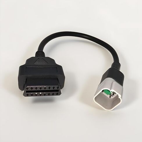 كابل محول Obd2 من 6 دبابيس إلى 16 دبوس لـ BRP & CAN-AM، موصل أداة تشخيص الدراجات النارية يناسب CAN-AM Spyder وATV وUTV وBRP Moto Bike in Saudi Arabia