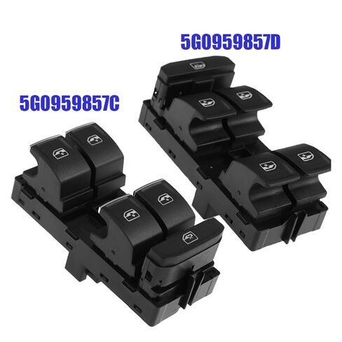 5G0959857D 5G095985C 8 Pins Left Master Power Window Switch Compatible with VW Arteon Atlas Passat B8 Taos Compatible with Tiguan Touran(5G0959857D) in Saudi Arabia