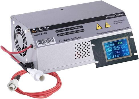Cloudray CO2 Power Supply 120W 150W 180W AC90-250V LCD Screen DIY Replace Part for Glass Tube & CO2 Laser Engraver in Saudi Arabia