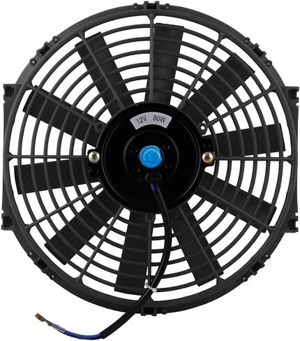 12Inch 80W Universal Slim Push Pull Electric Radiator Cooling Fan Kit in Saudi Arabia