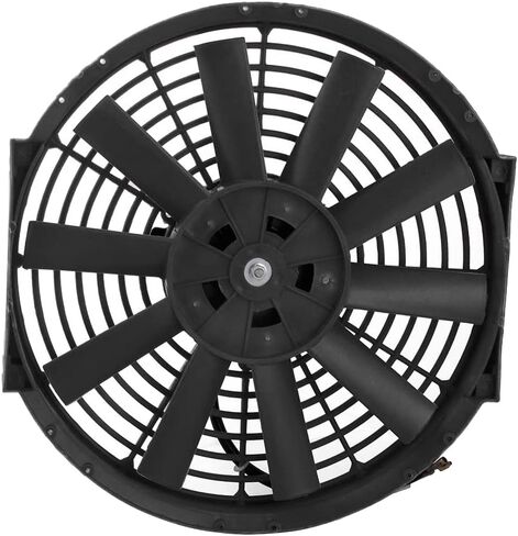 12Inch 80W Universal Slim Push Pull Electric Radiator Cooling Fan Kit in Saudi Arabia